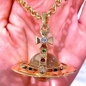 Nana anime Ai Yazawa Saturn orbit chain necklace